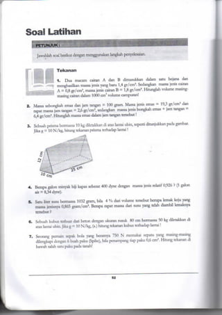 Soal fluida statik