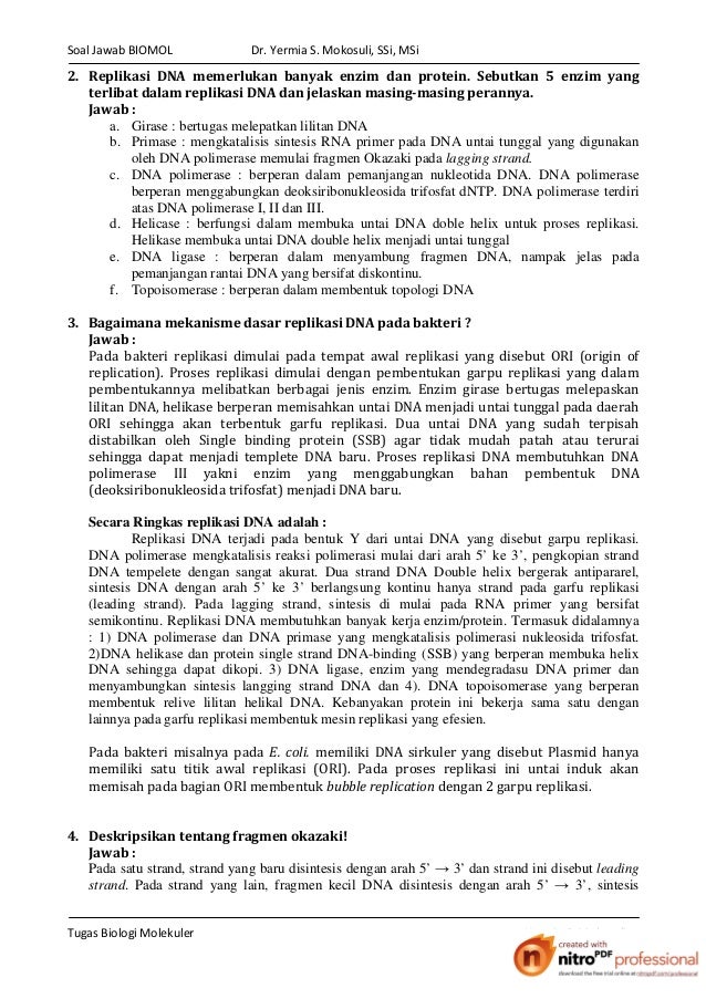 Pertanyaan Tentang Dna Dan Rna - Pembahasan Soal