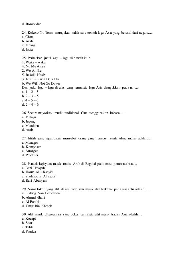 Soal kelas 9 Soal kelas 9