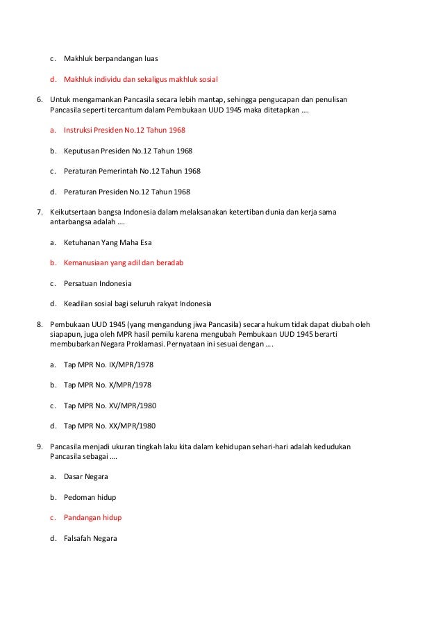 Soal Kewarganegaraan Viii 2 Soal Kewarganegaraan Viii 2