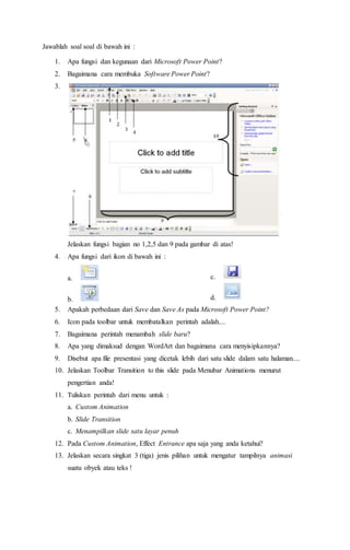 Soal kkpi ppt. | PDF