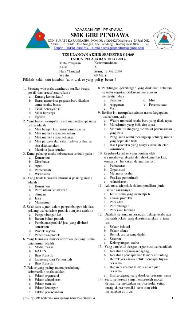 Sumber Informasi Peluang Usaha Data Primer Terkait Data Sumber Informasi Peluang Usaha Data Primer Terkait Data