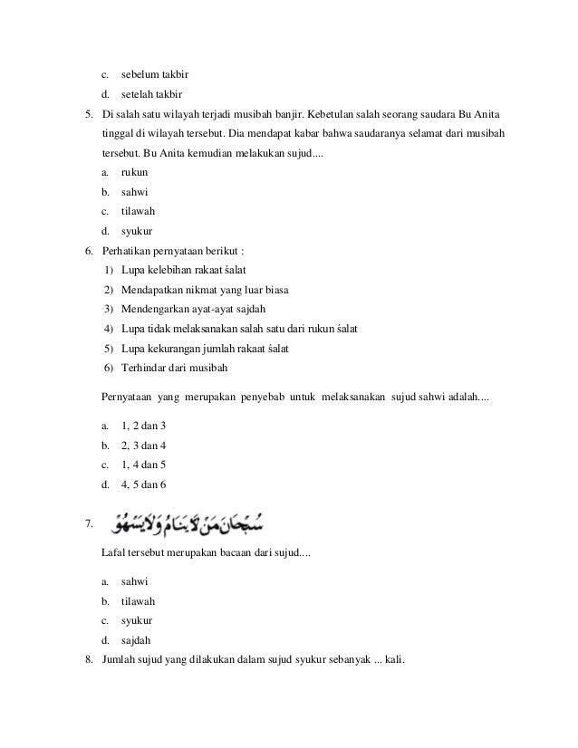 Pernyataan Yang Merupakan Penyebab Untuk Melaksanakan