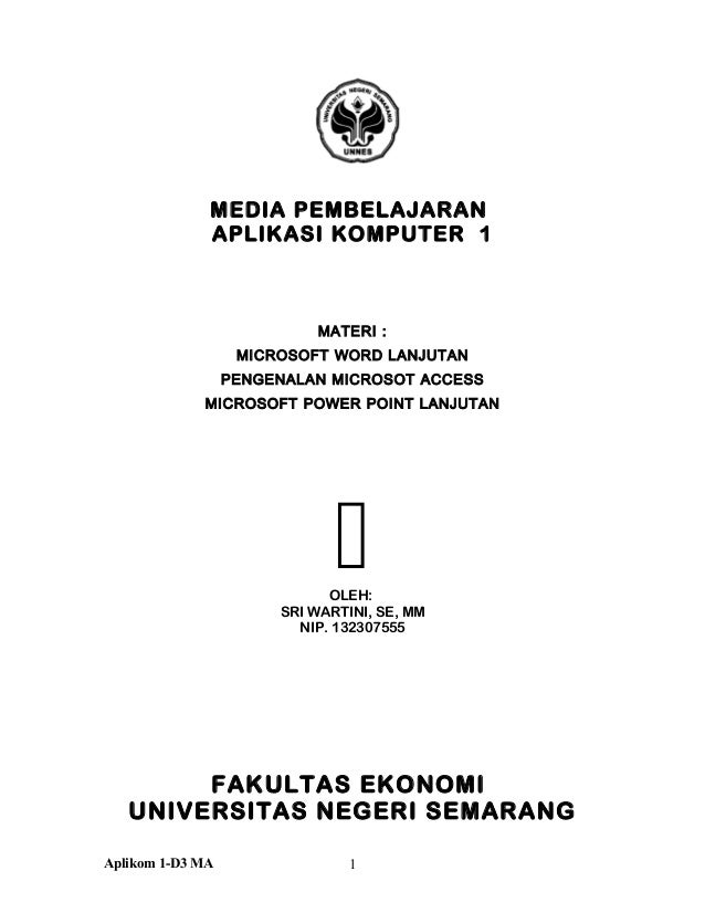 Soal Latihan Microsoft Word Xp