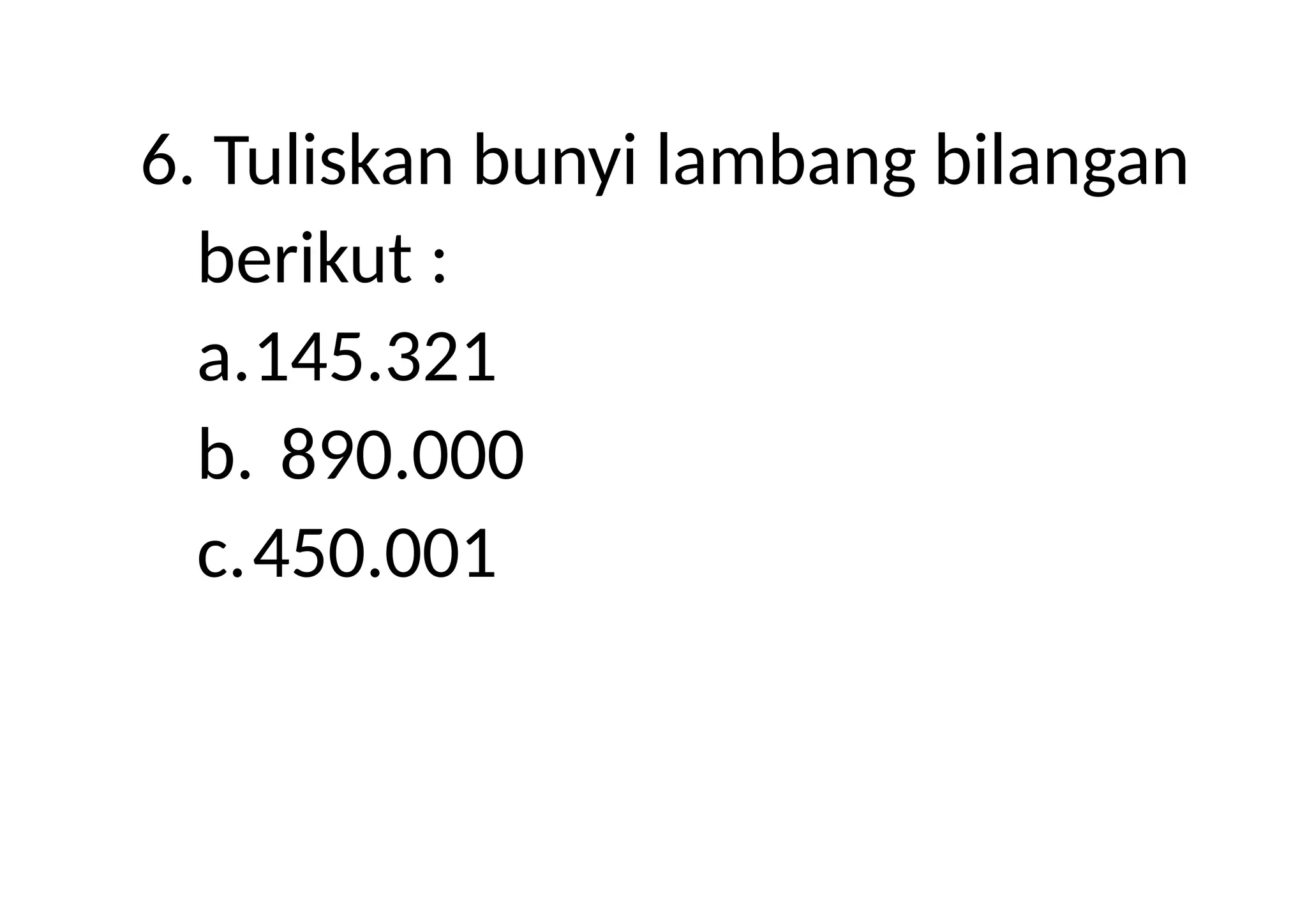 SOAL MATEMATIKA kelas 5 materi bilangan cacah | DOCX