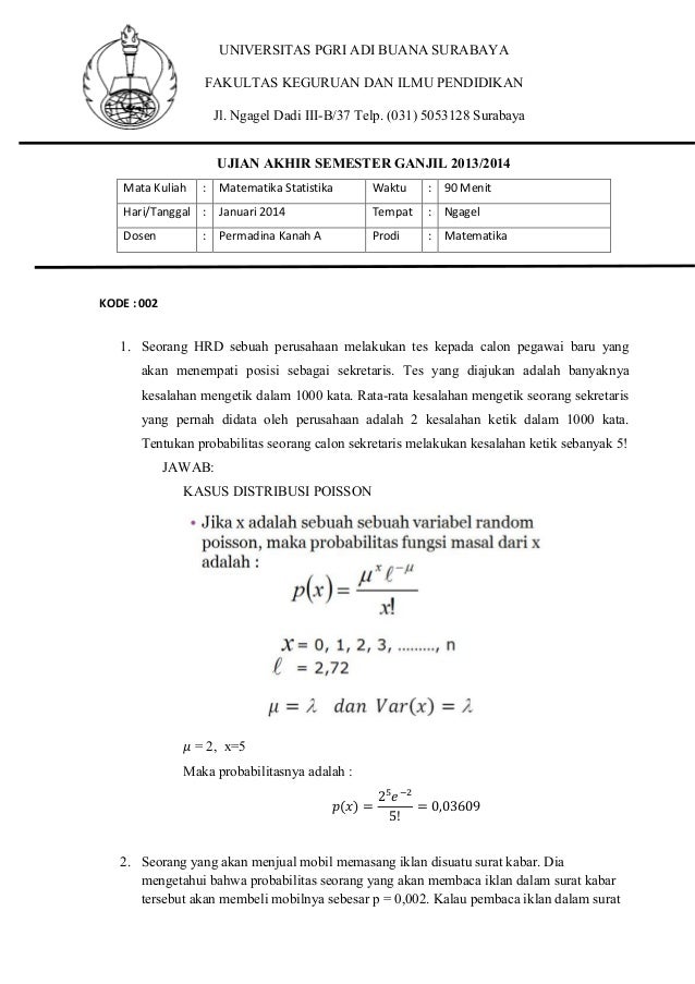Ketahui Soal Tes Masuk Pt Trc Terbaru