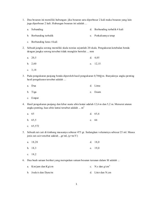 contoh soal essay fisika kelas 10 semester 2 kurikulum 2013