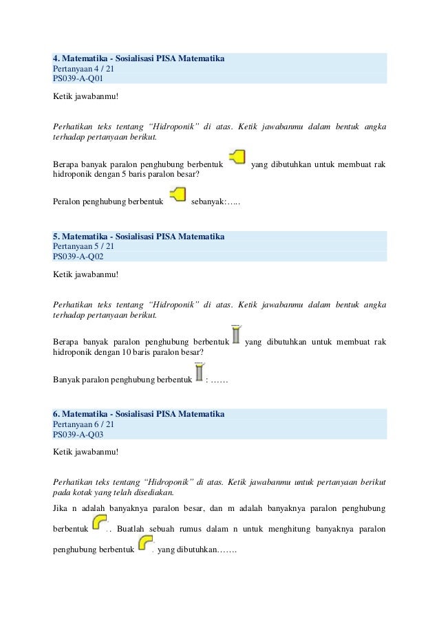 Soal Motivasi Pisa 2020