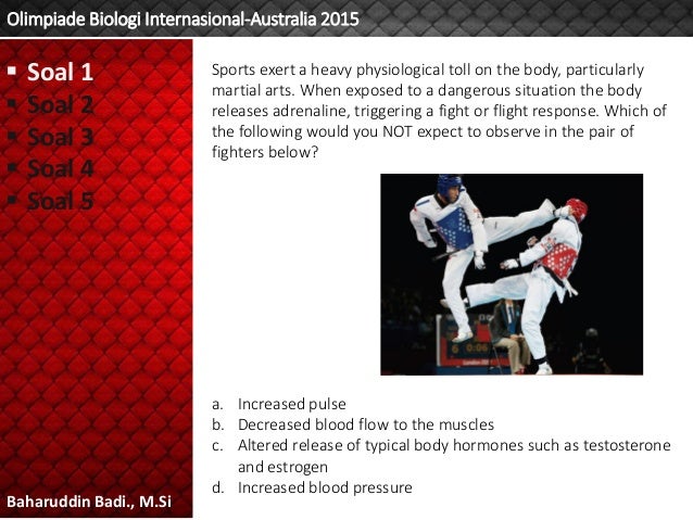 Soal Olimpiade Biologi Internasional Australia
