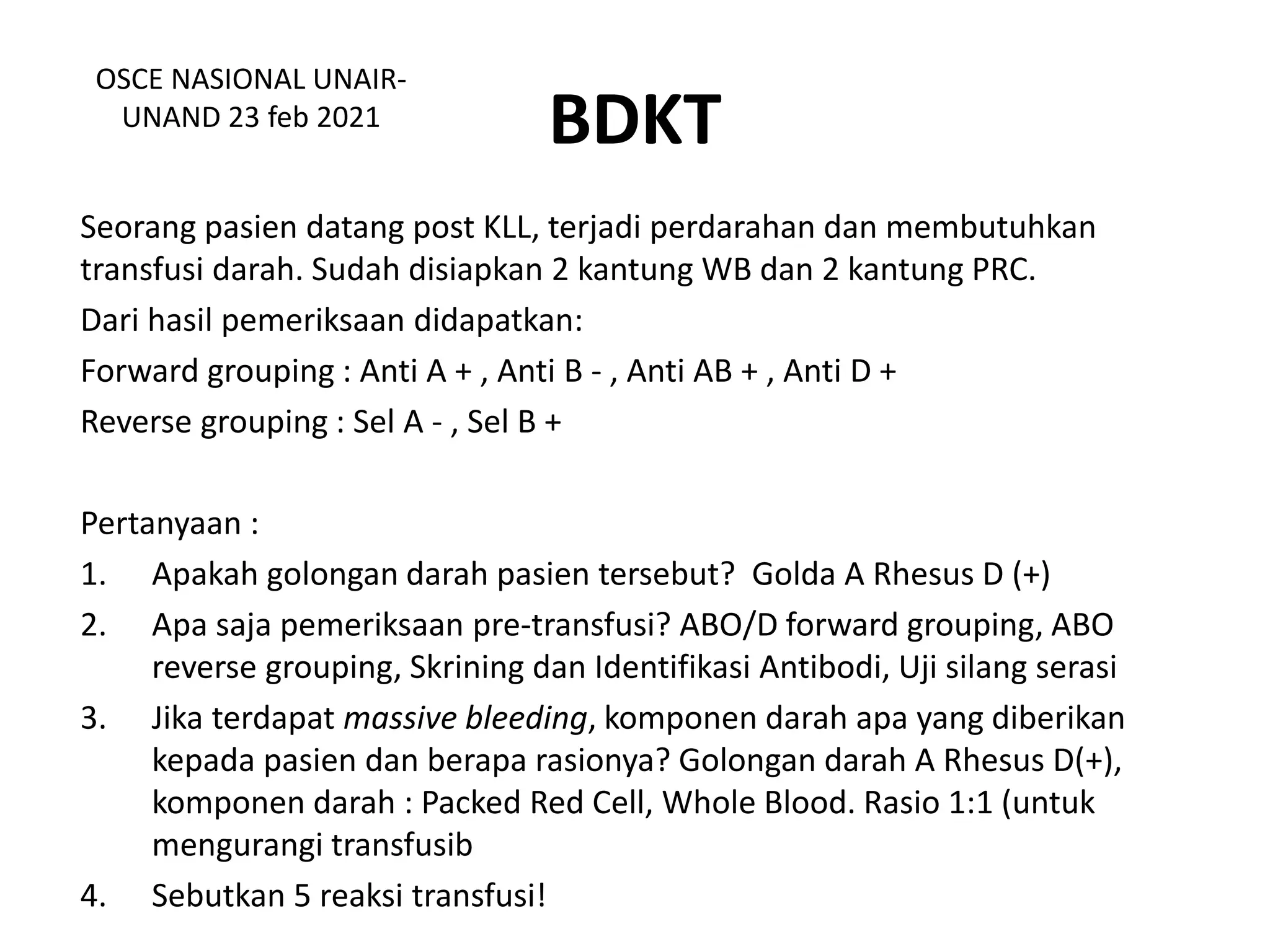 SOAL OSCE BDKT pptx SOAL OSCE BDKT pptx