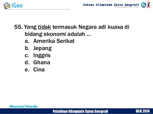 Berikut Soal Tentang Negara Amerika, Viral!