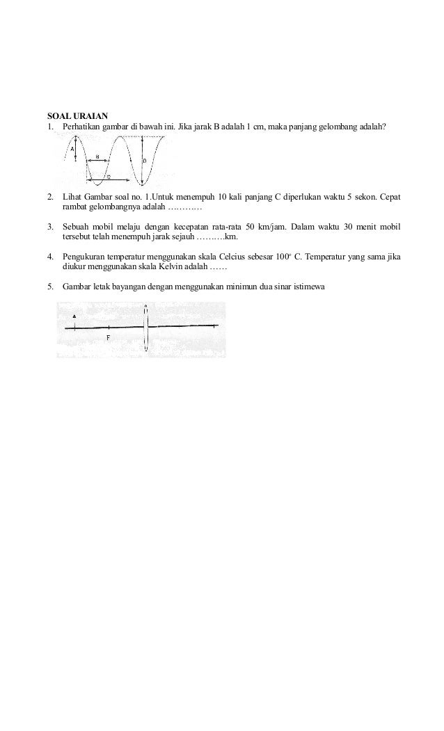 Soal Osn Ipa Tahap 1 Sidomulyo