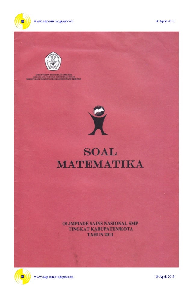 Soal osn matematika smp 2011
