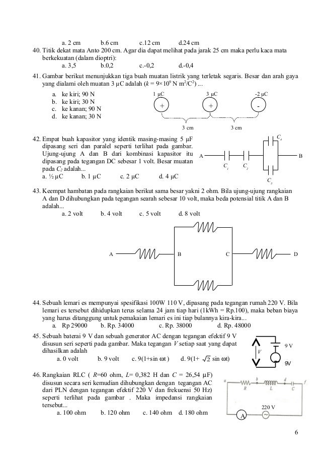 Soal Ostn Pil Ganda Fisika