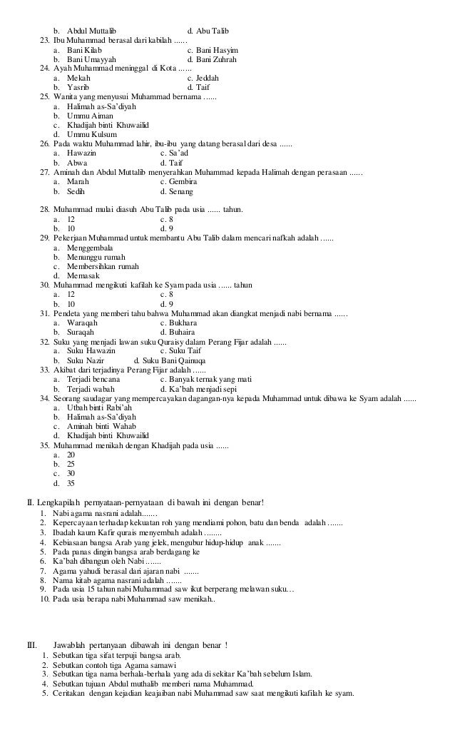 Contoh Soal Essay Jujur Dan Menepati Janji Guru Paud