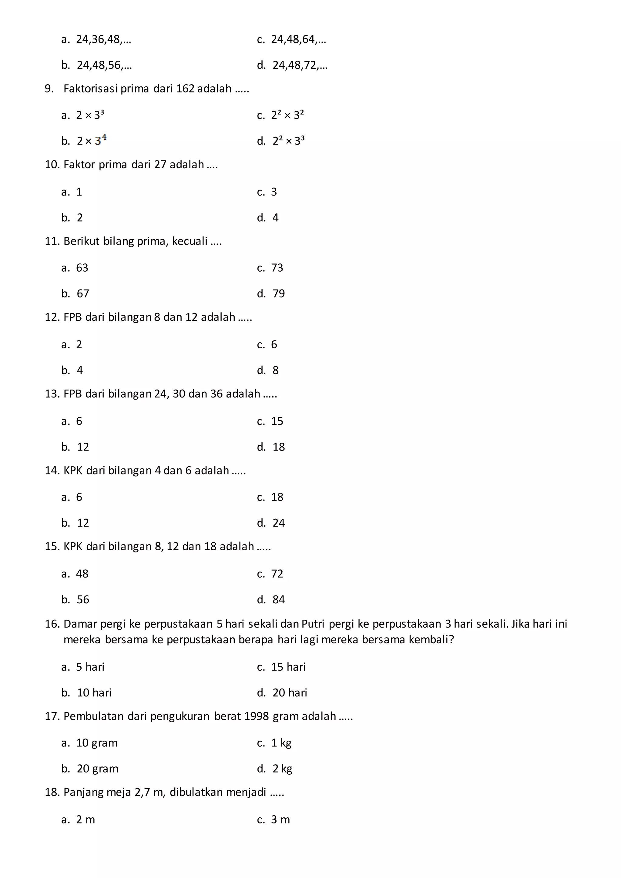 Analisis Soal Semester Tema 2 Kelas 4 Kurikulum 2013 Analisis Soal Semester Tema 2 Kelas 4 Kurikulum 2013