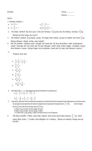 Soal Pecahan PDF Free Download soal-pecahan-pdf-free-download