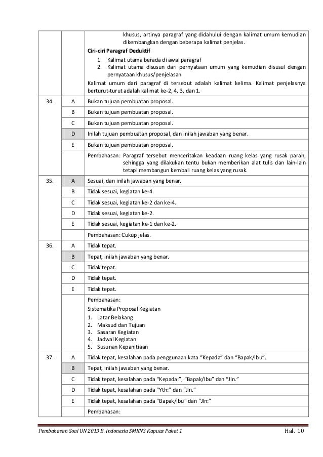 Contoh Soal Tentang Proposal Dan Pembahasannya - Contoh Soal Terbaru