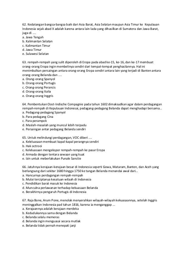 Soal Pengetahuanumum