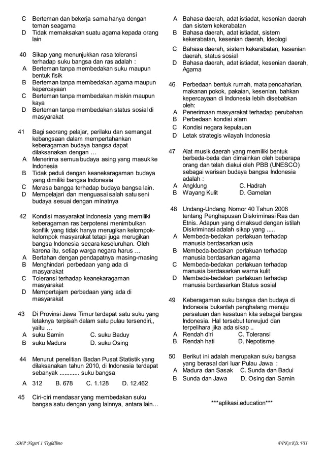 Panduan Lengkap: Menciptakan Soal PKn Bab 4 Kelas 7 yang Efektif dan Bermakna