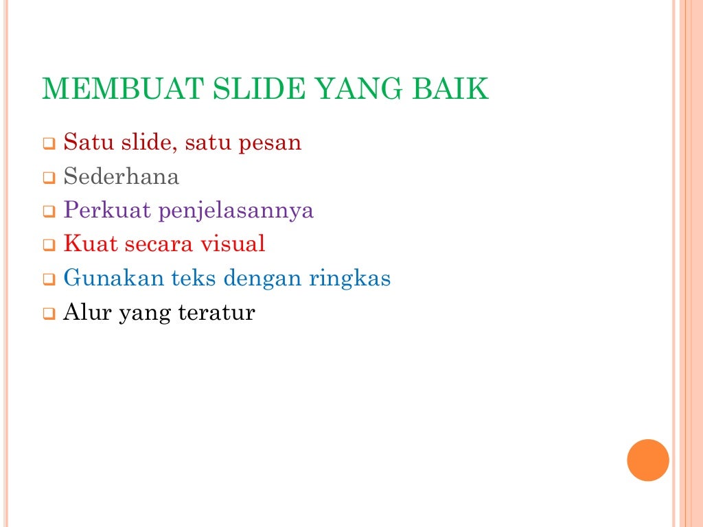 Praktek Power Point Riset