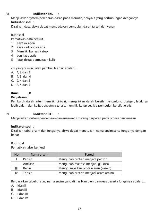 Soal Prediksi Un Ipa Smp Tahun 2014 Paket 3
