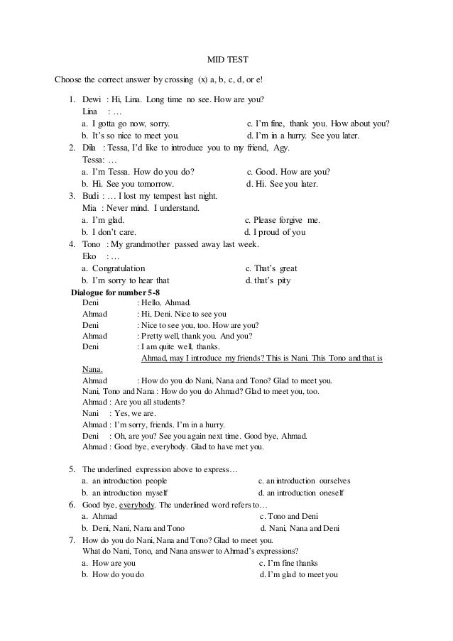 Soal Remed Kls X Smk