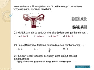 Soal reproduksi | PPTX