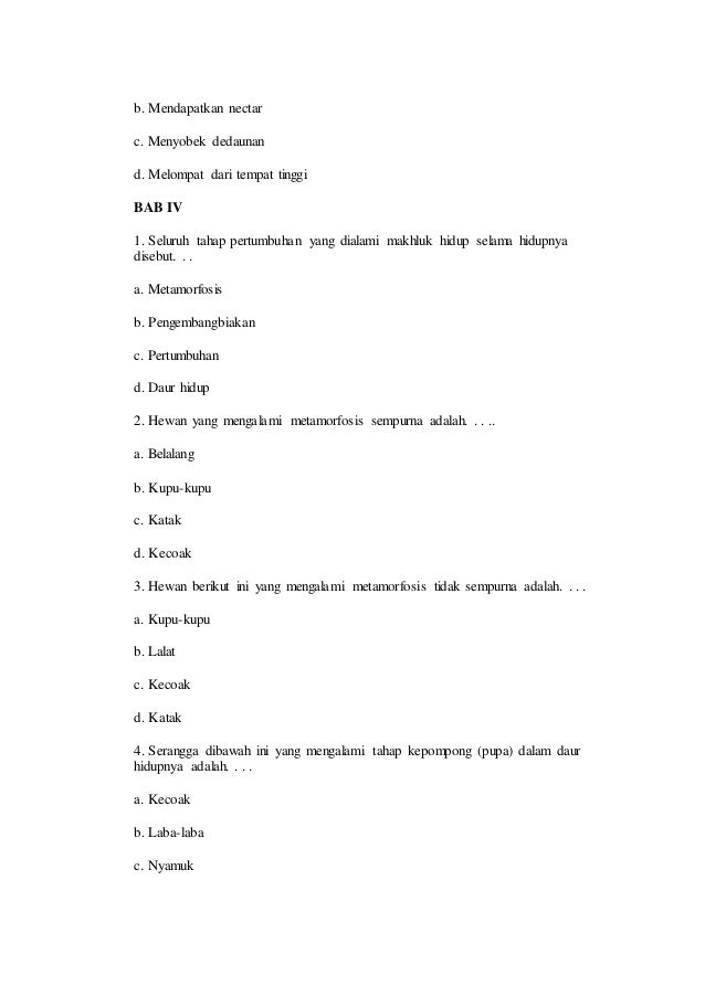 Seluruh Tahap Perubahan Yang Dialami Makhluk Hidup Selama Hidupnya Disebut Lakaran