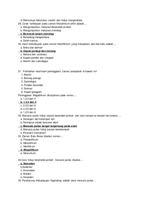 Soal Sejarah Semester 2 Kelas 10 - Seputar Sejarah