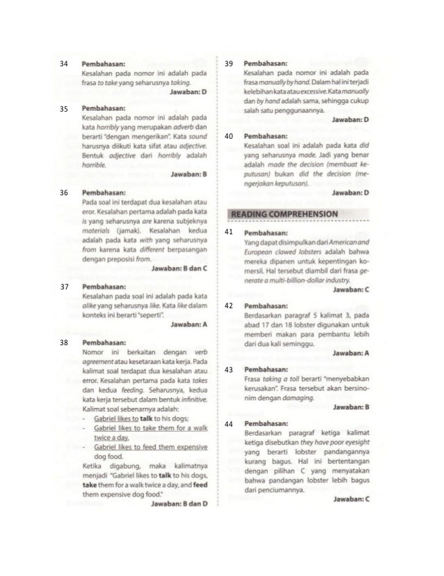 Soal Skb Guru Bahasa Inggris Cpns 2018