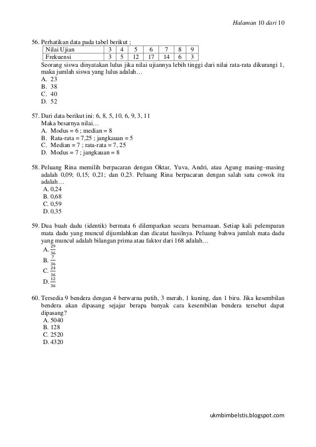 Soal Try Out Stsn Guru Paud