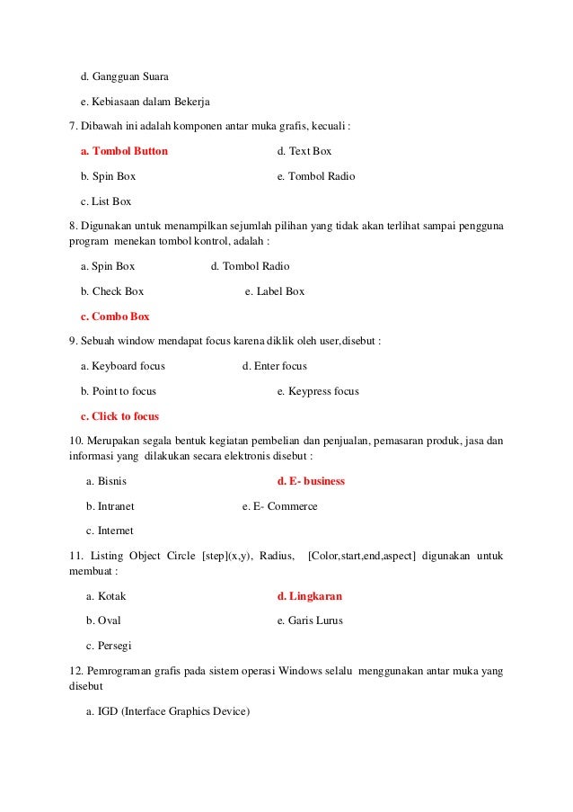 Kunci Jawaban Uas Sistem Operasi Bsi Guru Galeri