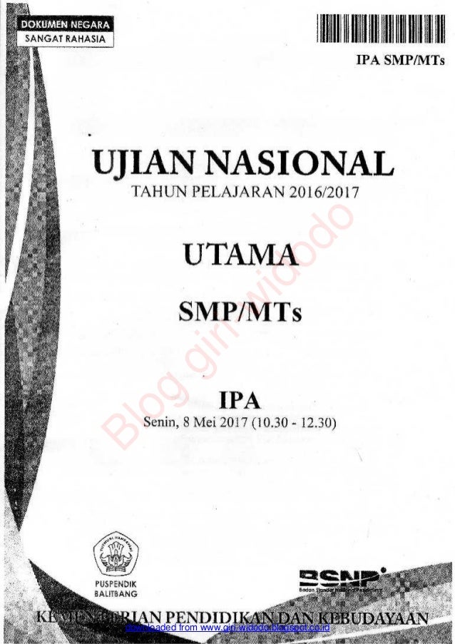 Soal Uas Ipa Kelas 9 Semester