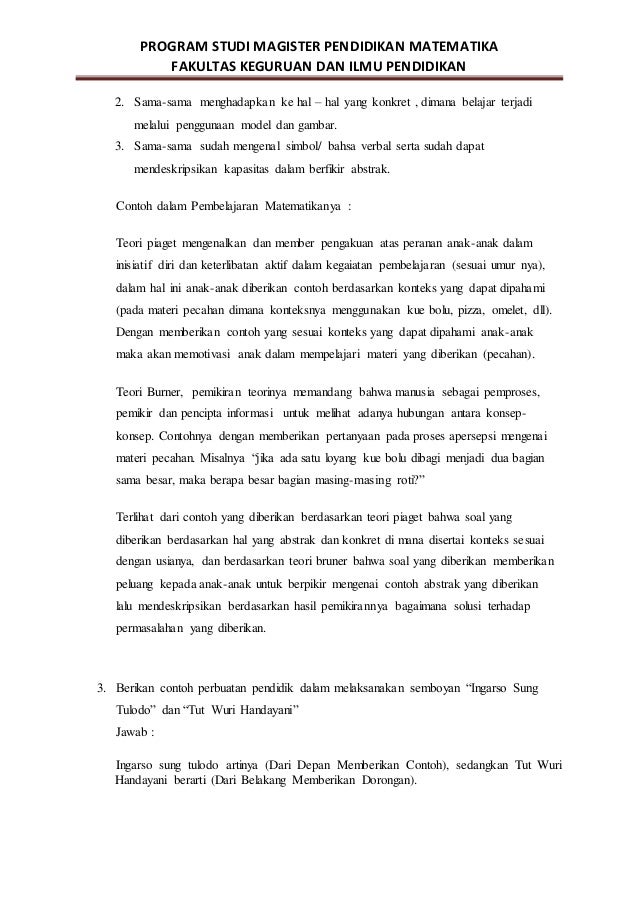 Soal ujian mid semester 2015 landasan