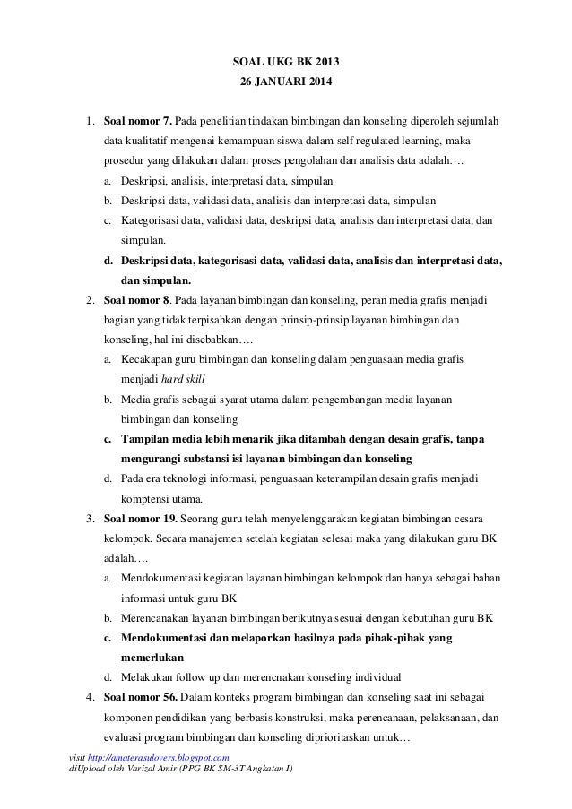 Soal Bk Kelas 7 Download File Guru