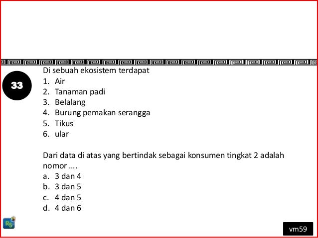 SOAL LATIHAN UKK IPA KELAS 7