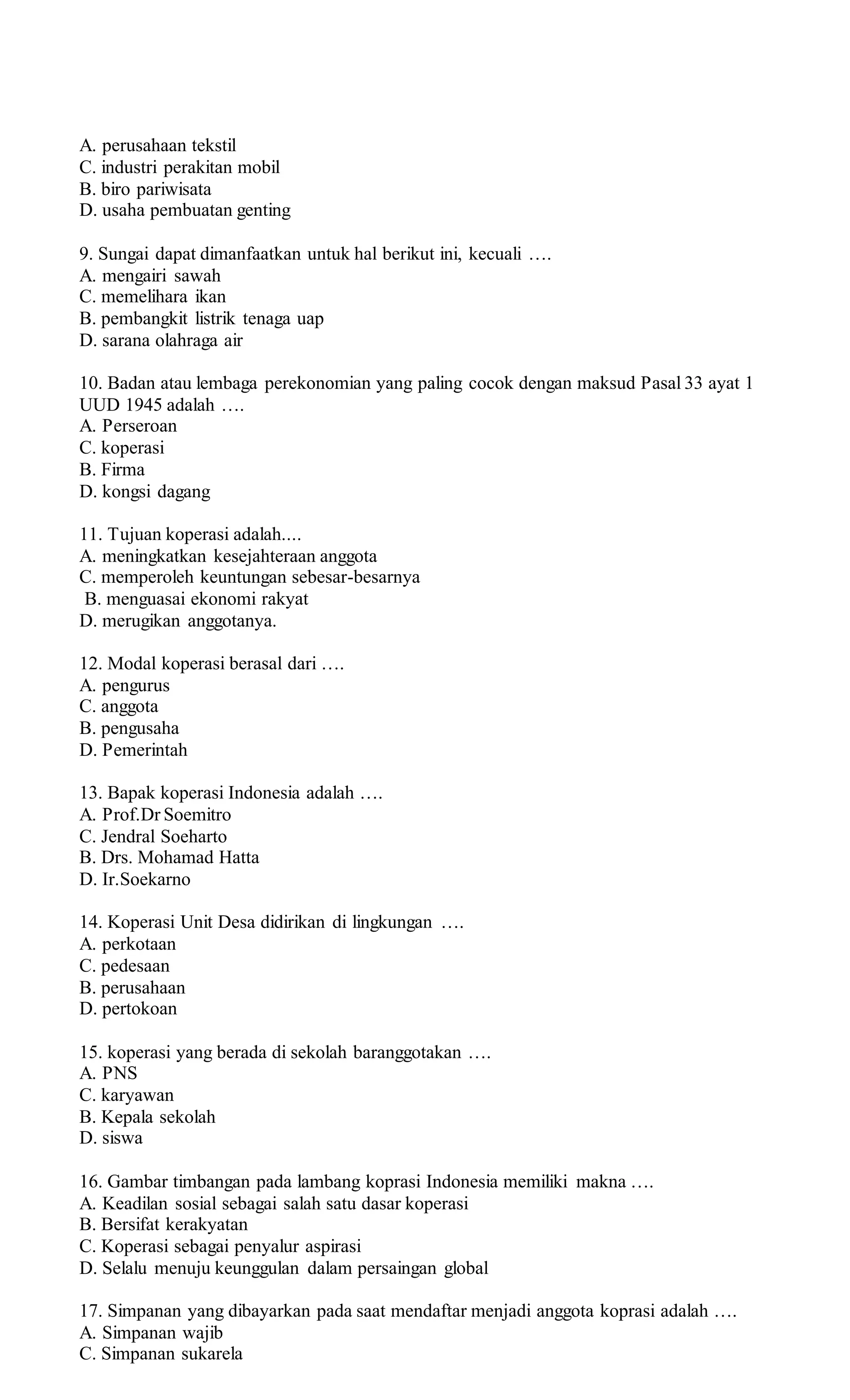 Download soal ukk ips kelas 4 pdf Download soal ukk ips kelas 4 pdf