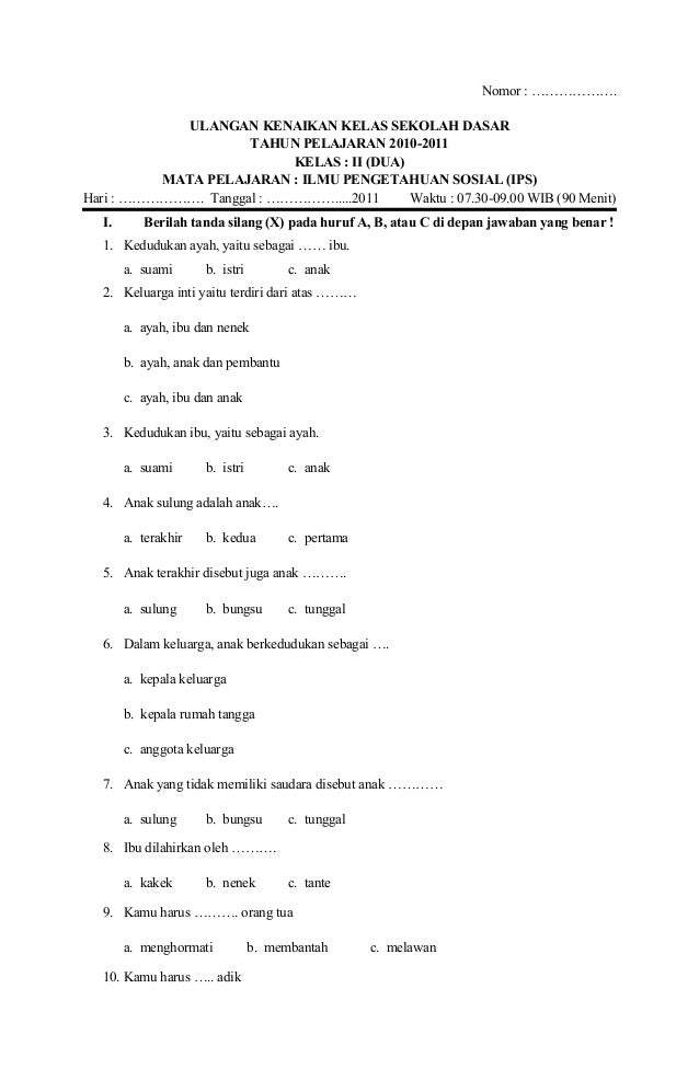 Contoh Soal C1 Sampai C6 Ipa Sd Kelas 6