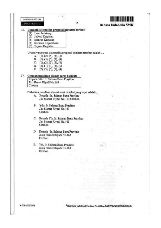 Contoh Soal Ujian Ppnpn Kemnaker - Contoh Soal Ujian Ppnpn Kemnaker