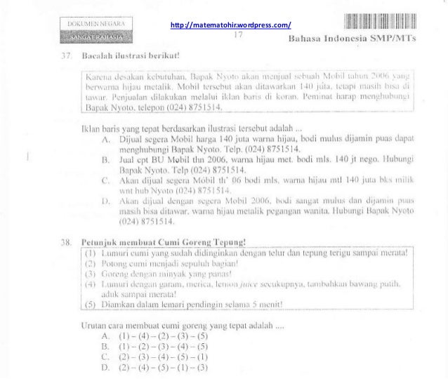 ujian sma dan 2016 nasional tahun soal pembahasan Ujian Smp 2016.Jadwal Bocoran Soal Ujian Nasional Nasional
