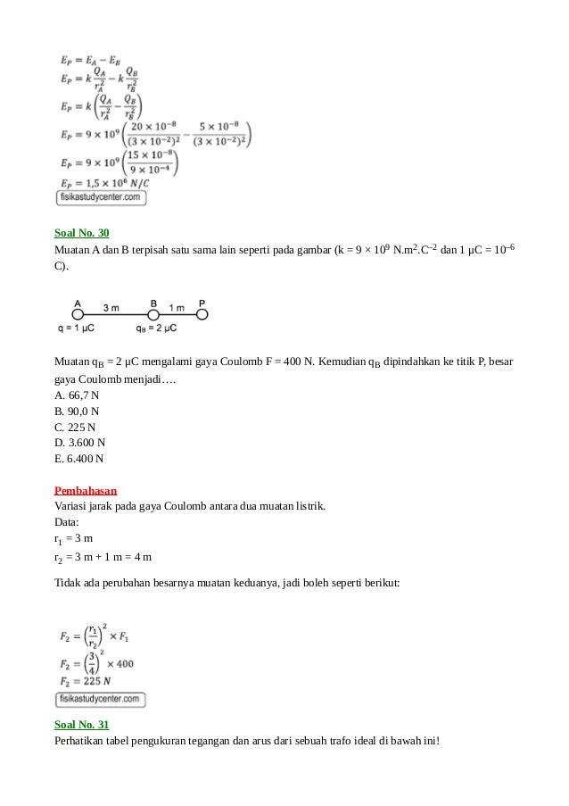 Soal Un Vektor Fisika Study Center