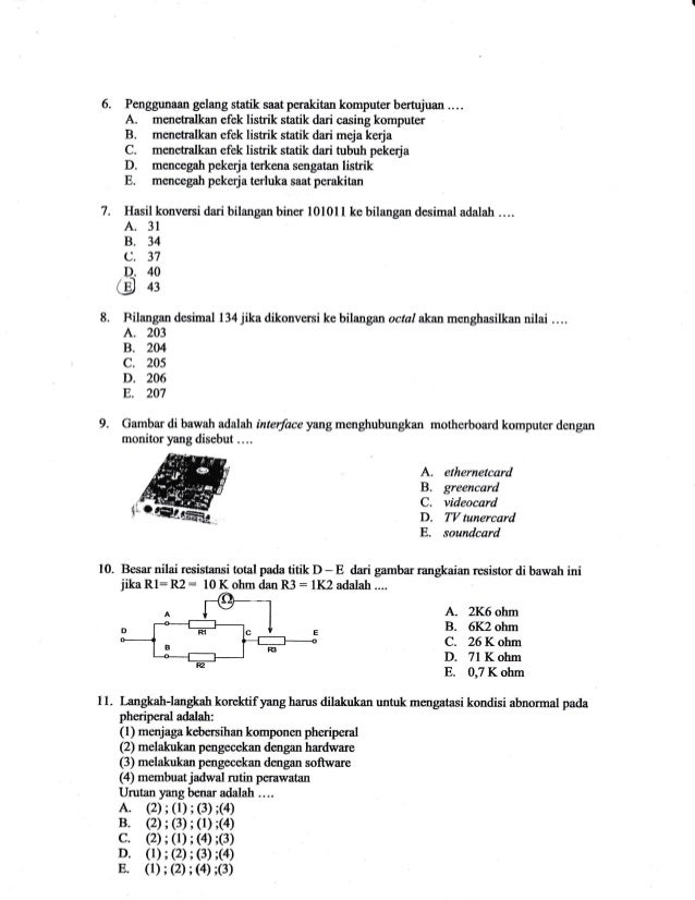  Soal  un produktif  tkj  2019 paket b