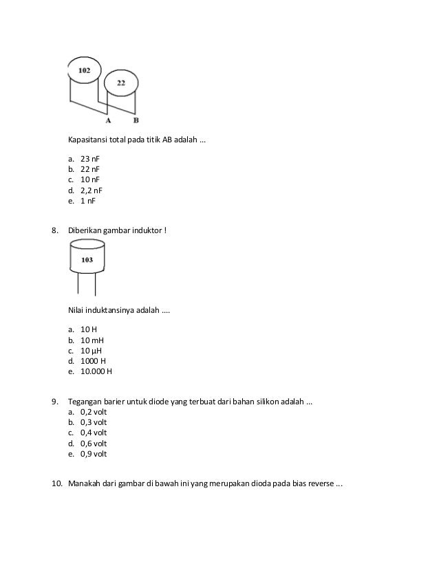 Soal Uji Praktek Produktif Teknik Audio Video