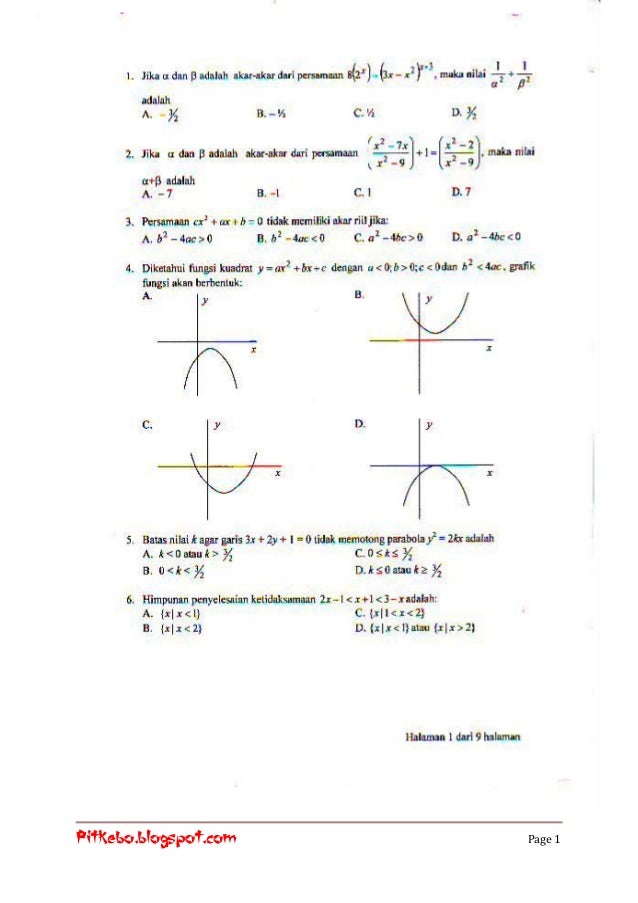 Soal Usm Stis 2007 1