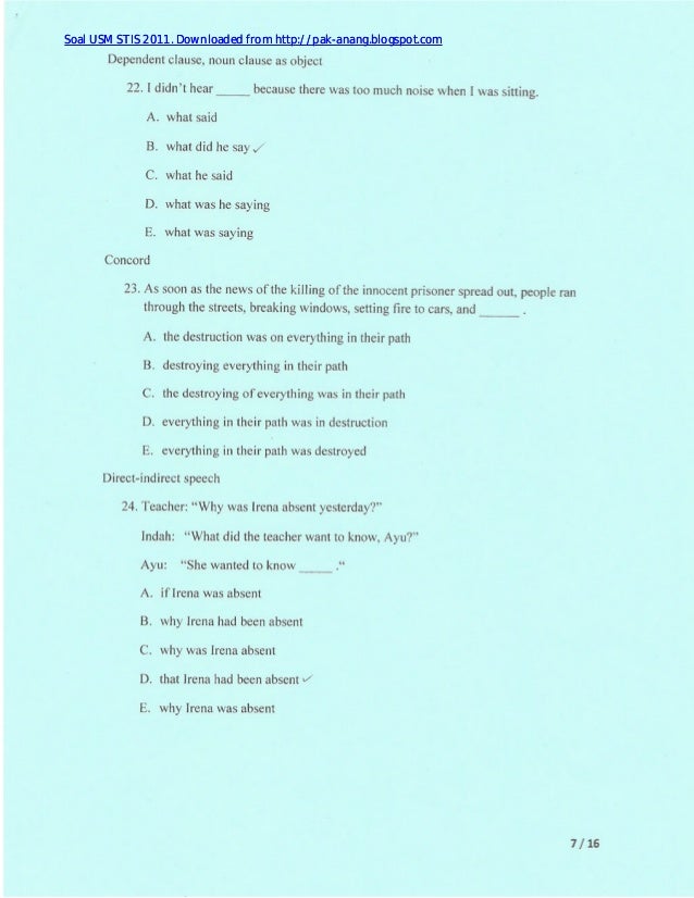 Soal Matematika Stis KUMPULAN SOAL USM STIS 2018