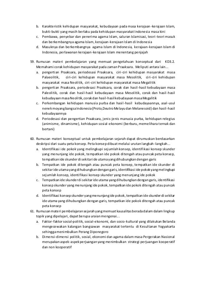 soal sejarah indonesia kelas 10 semester 2 tentang kerajaan islam Tts