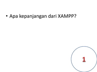 Soal uts pemrograman web | PPTX