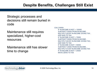 SOA Mainframe Decision Management