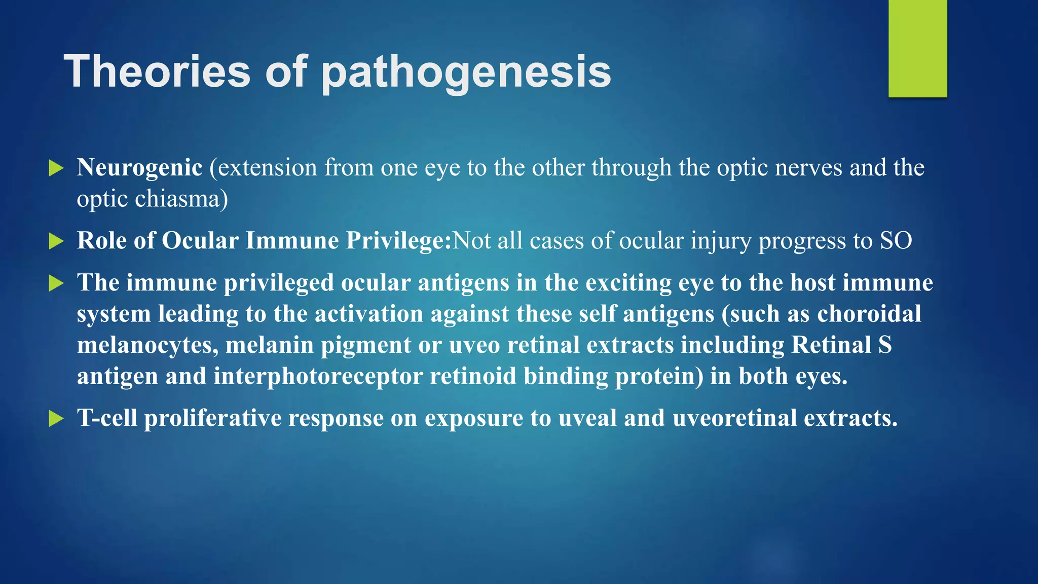 SYMPATHETIC OPHTHALMIA & VKH SYNDROME | PPTX